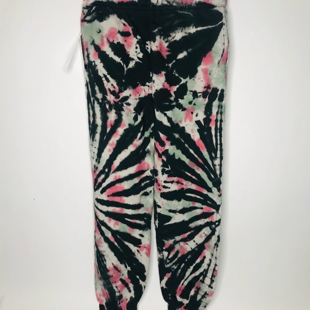 Treasure and Bond Pink Canyon Multi Tye Dye Joggers Kids’